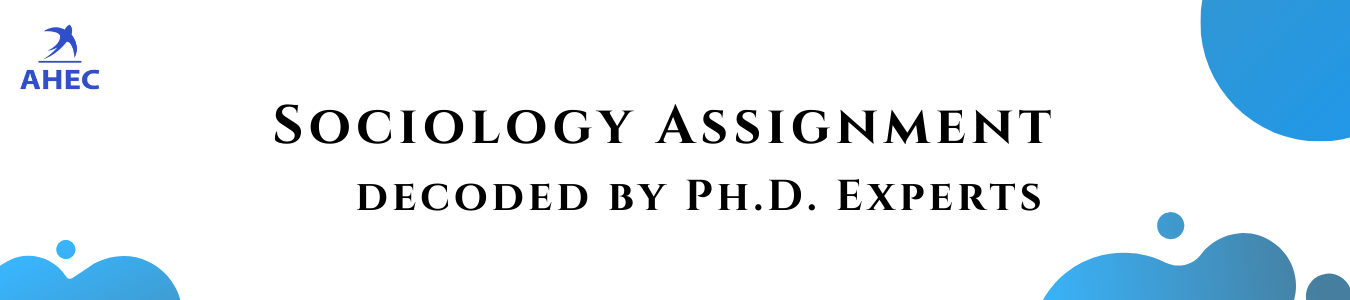 Sociology Assignment images