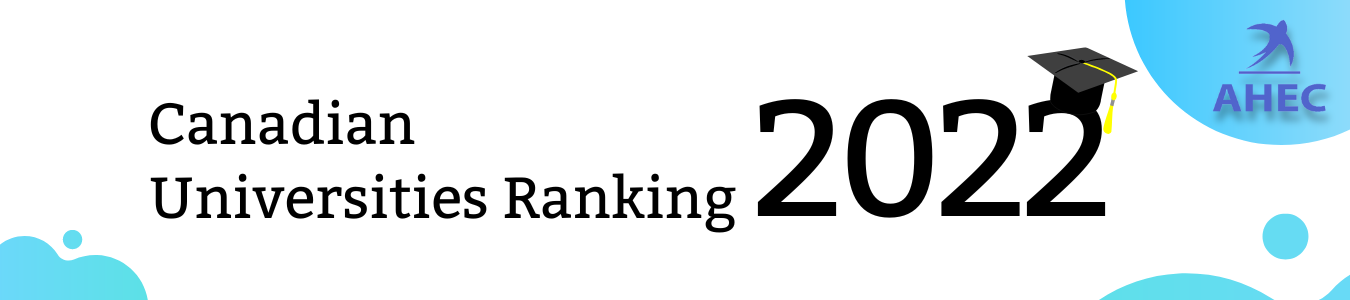 Canadian Universities Ranking 2022, Top Canadian Universities and Subject Rankings