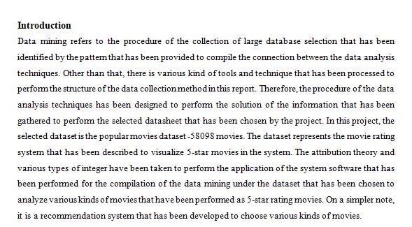 BISY3001 Mining & business intelligence Sample Paper-2