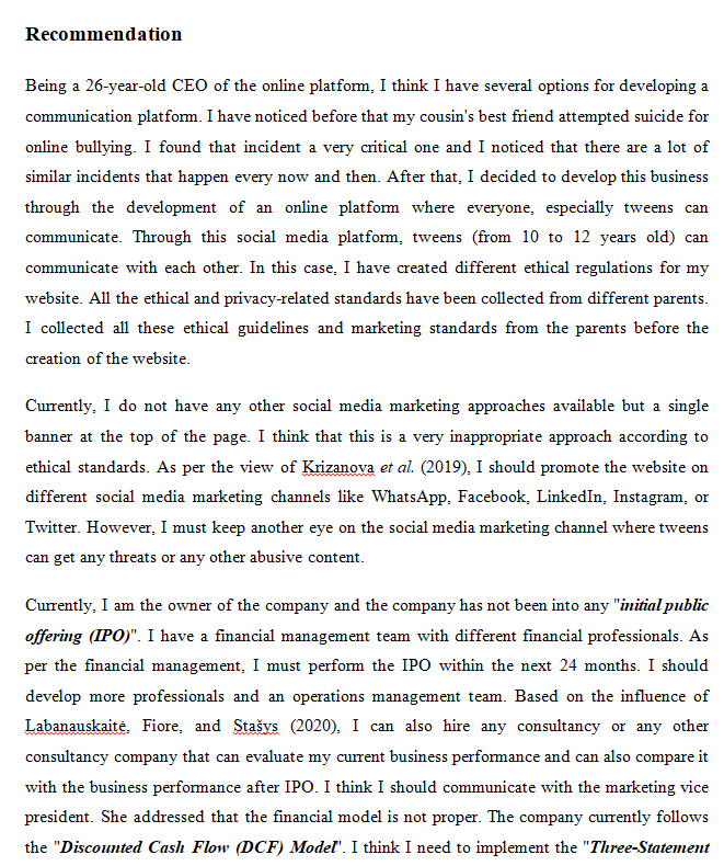 PLMA104 Bussiness writing and communication Sample Paper-1