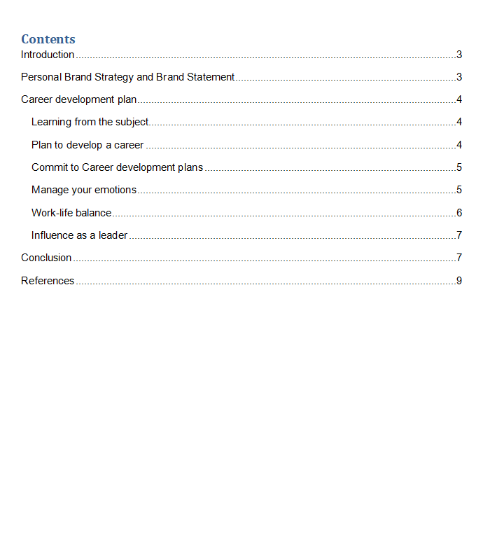 MBA662 Personal Growth and Empowerment Sample Paper-1