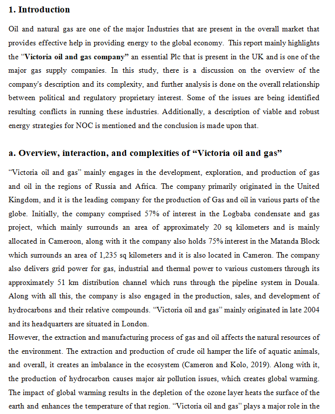 MMH127086 The Oil and Gas Industry Sample Paper-2