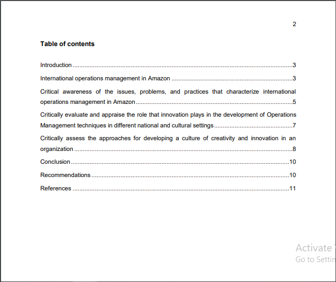 MAN7077 International Operations Strategy and Innovation MODULE-1